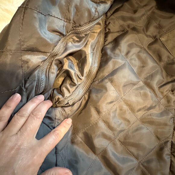 ARIZONA JEAN COMPANY |  Jacket w/ removable hoodie & sleeves, pockets | Gray | M - Picture 7 of 10